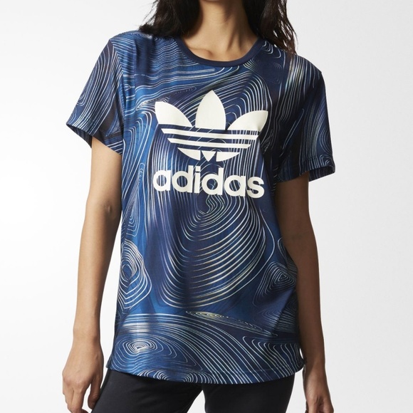 adidas bf trefoil tee